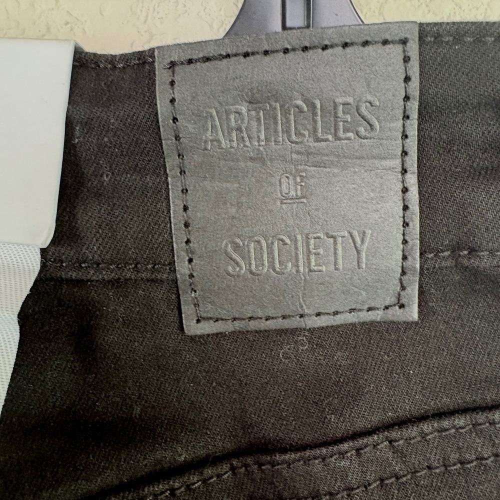 Articles of Society Womens 10 30 Black The Swift Skinny Jeans Misfit Retro NWT - Picture 9 of 9